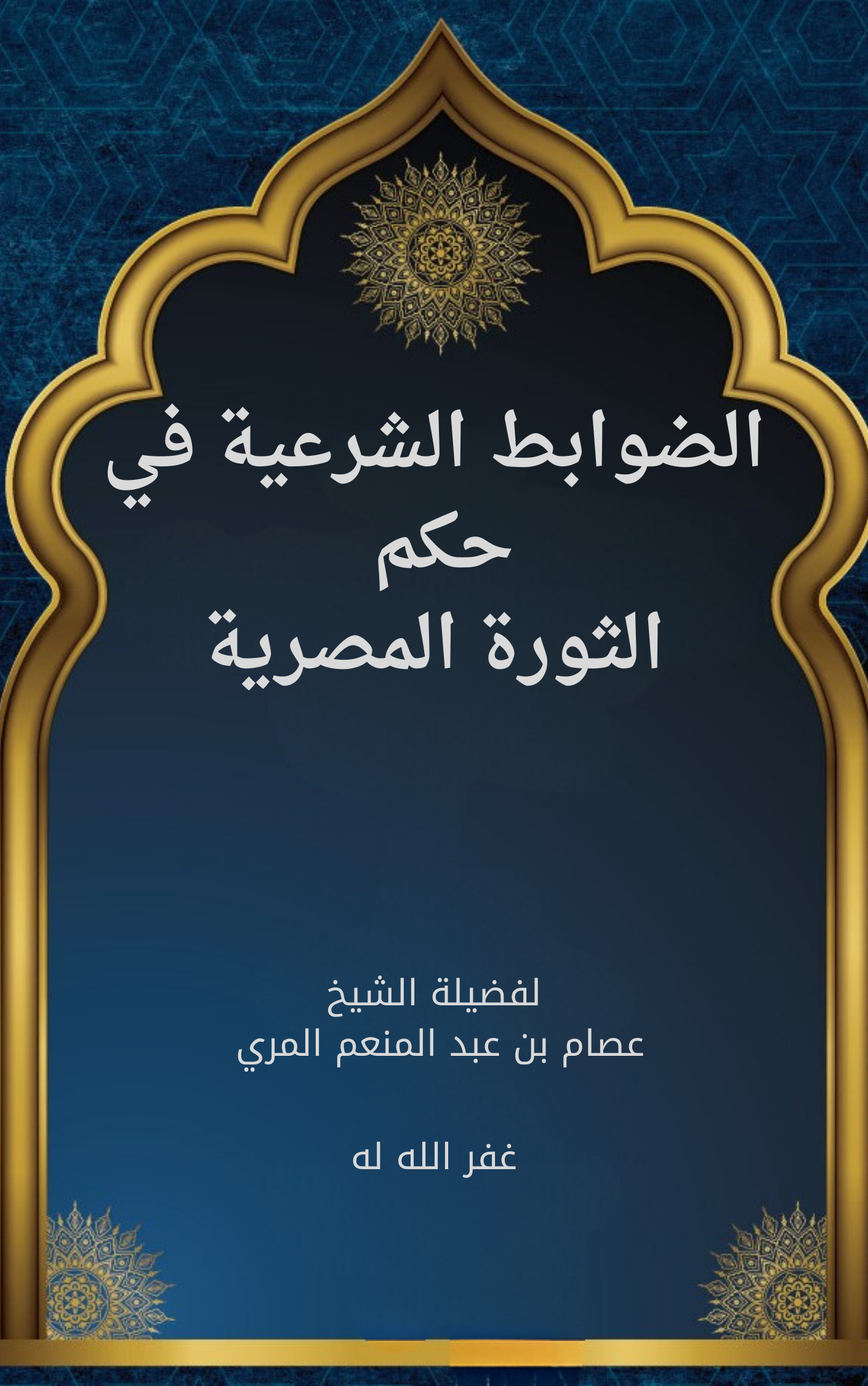 الضوابط الشرعية في حكم الثورة المصرية